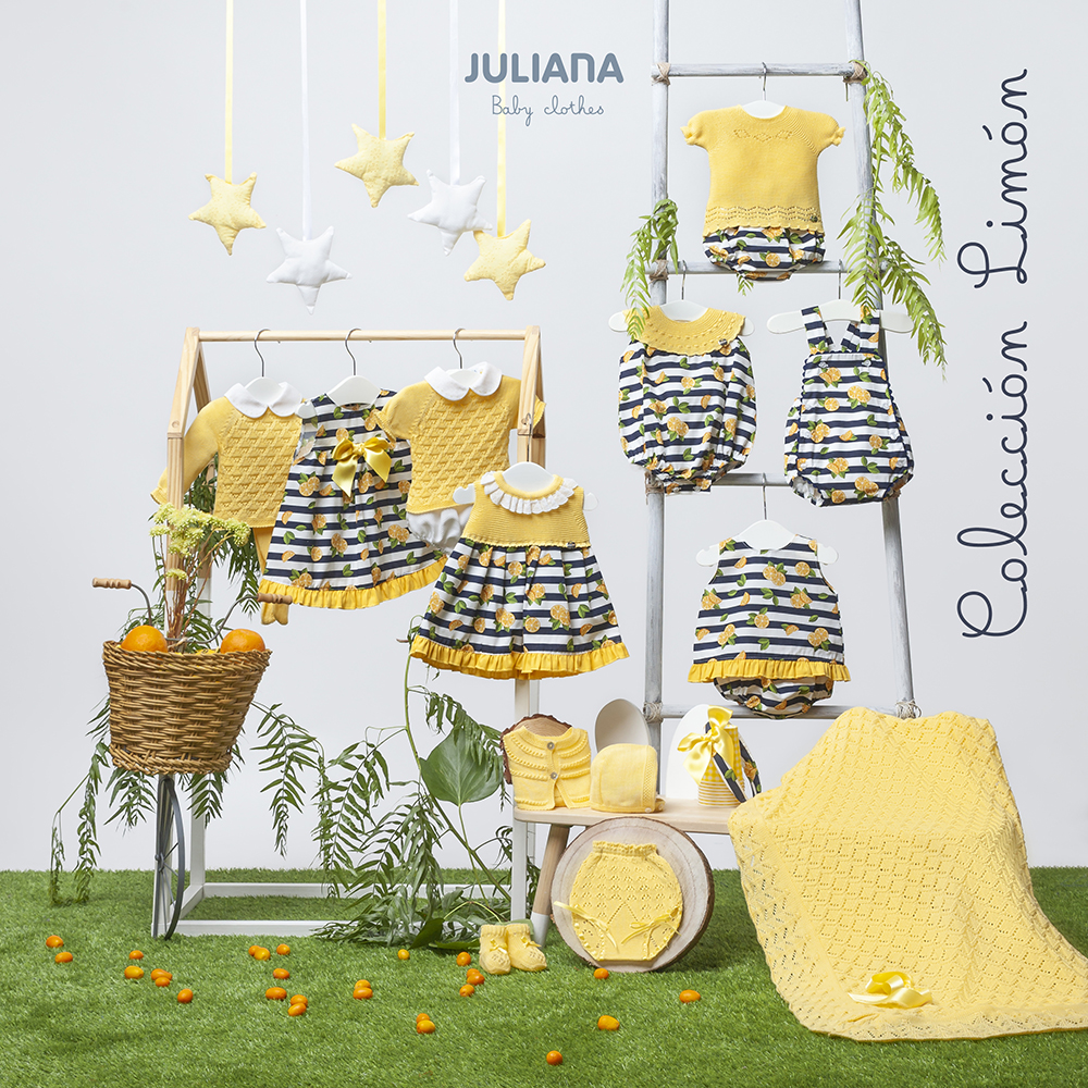 colección ropa de niños limón