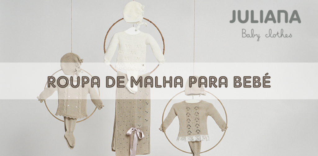 ROUPA DE MALHA PARA BEBÉ