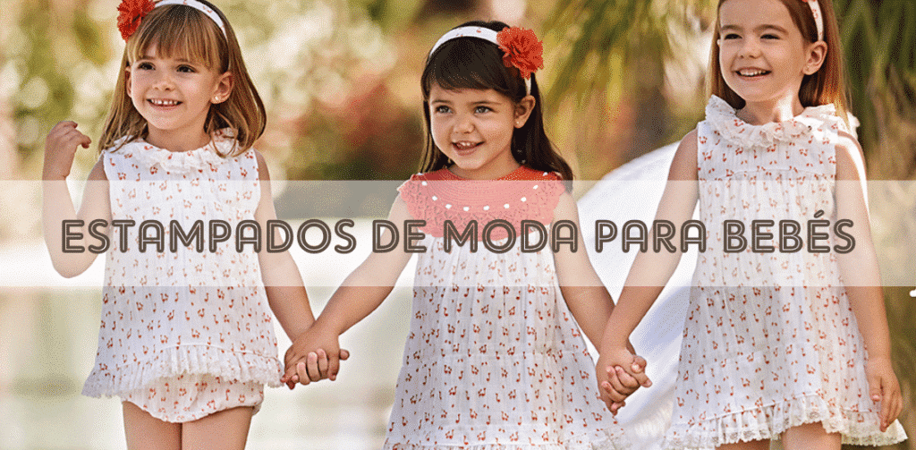 ESTAMPADOS DE MODA PARA BEBÉS