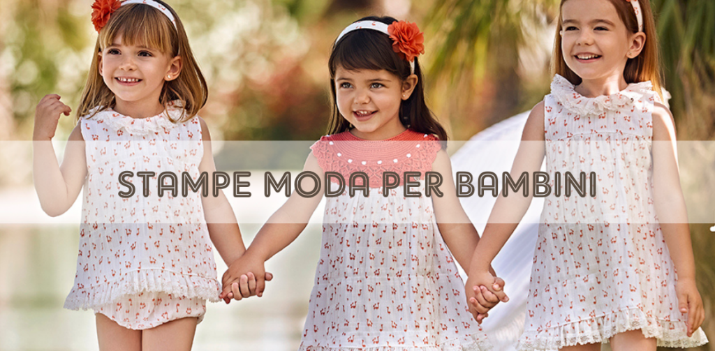 STAMPE MODA PER BAMBINI