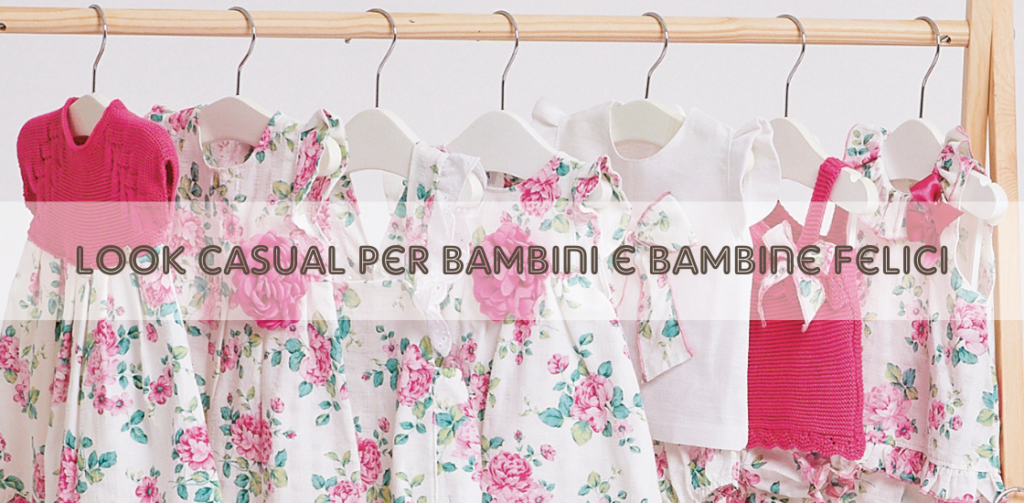 Look casual per bambini e bambine felici