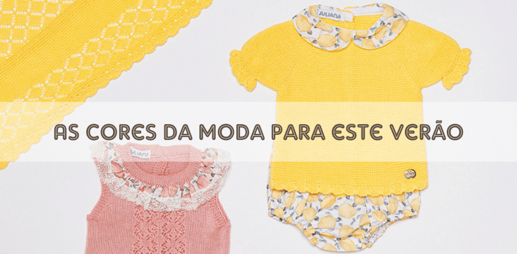 As cores da moda para este verão