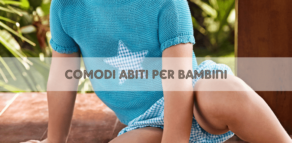 comodi abiti per bambini