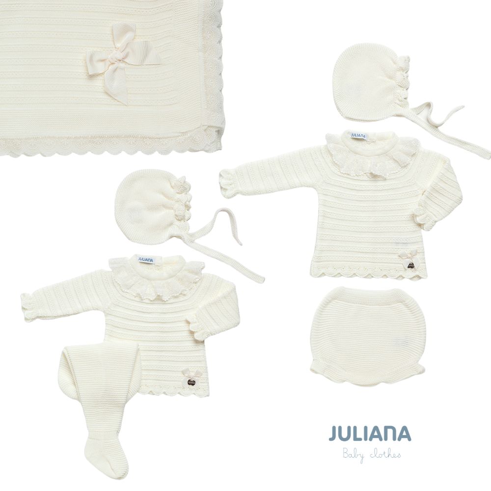 Conjuntos Polaina blanco Colección Dulzura JULIANA aw 24-25