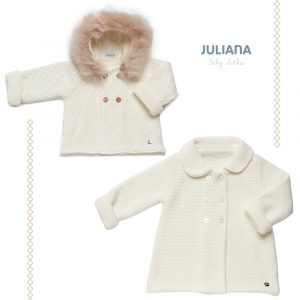 Coleção Nana de casacos para bebé JULIANA aw 24-25