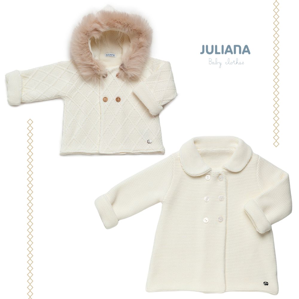 Cappotti per bambini della collezione Nana JULIANA aw 24-25