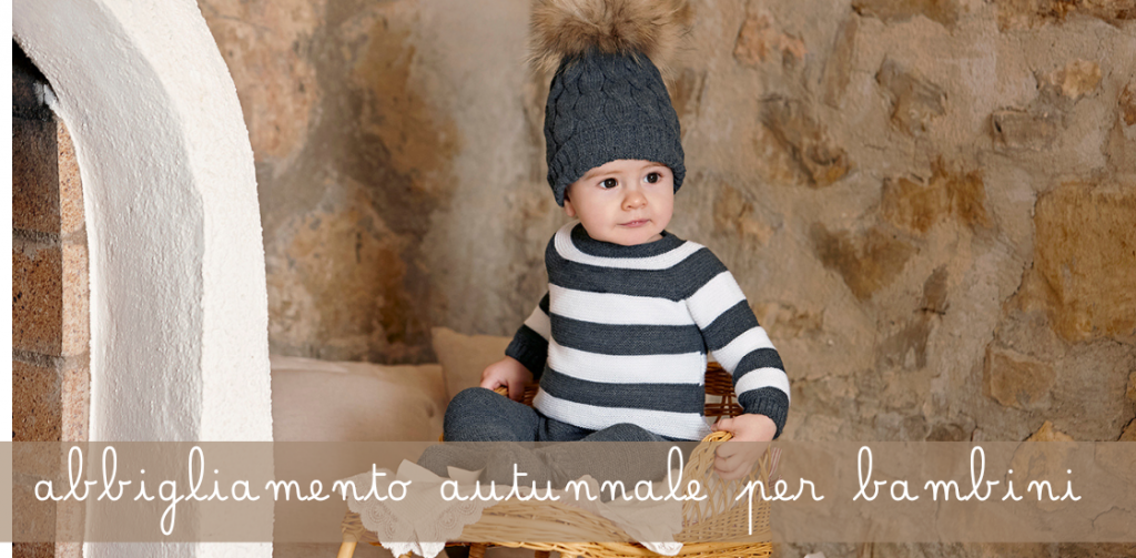 abbigliamento autunnale per bambini