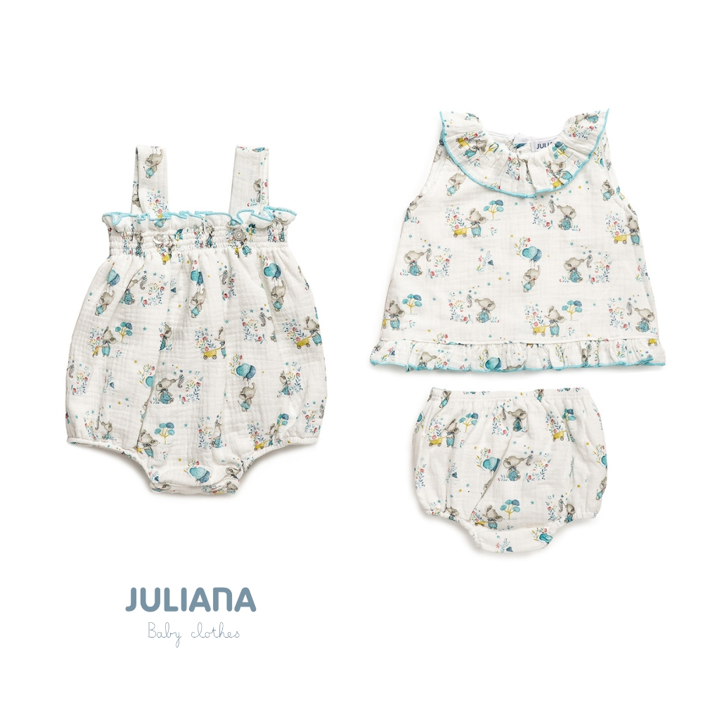 Coleção de roupa terral Juliana