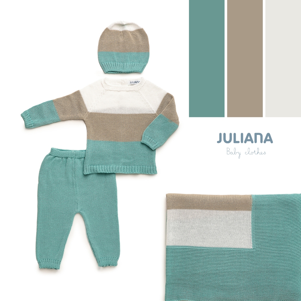 Conjunto bebé coleção levante Juliana