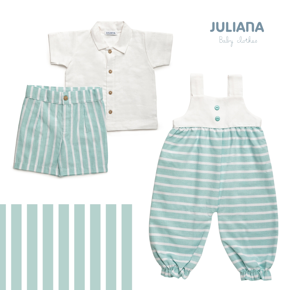 Conjuntos ropa infantil colección llebeig Juliana