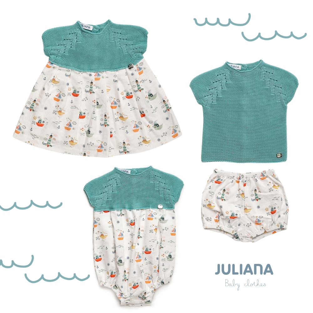 Conjunto de menina coleção Juliana lebeche