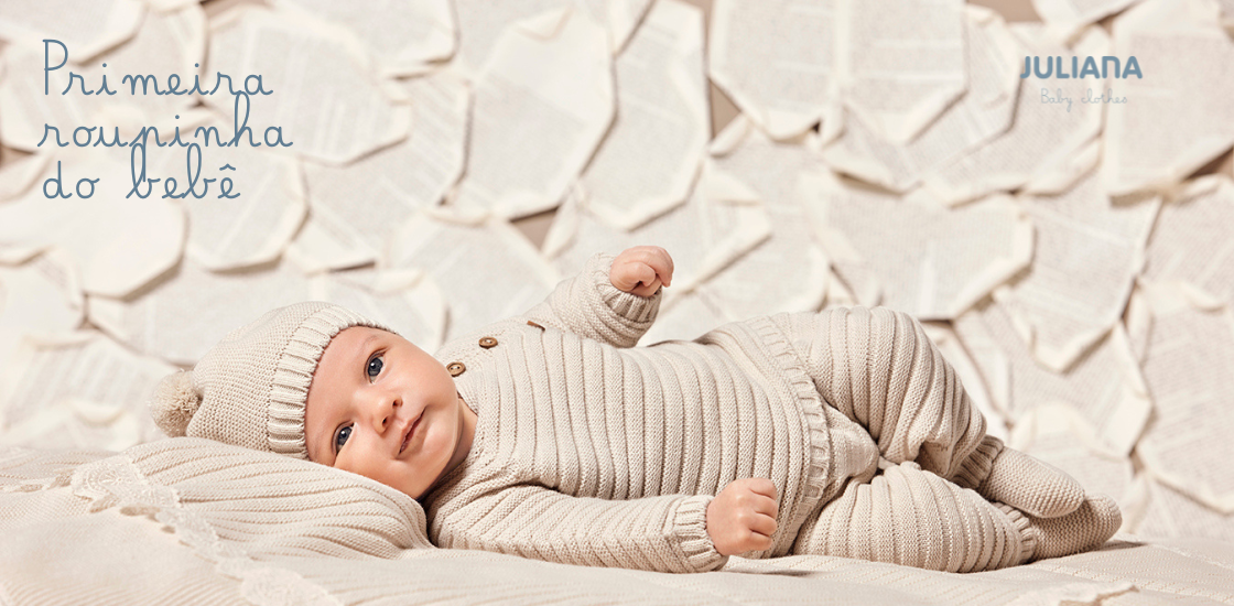 Primeiro macacão para recém nascido