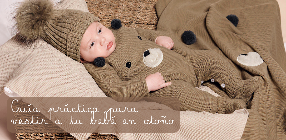 Guía práctica para vestir a un bebé en otoño