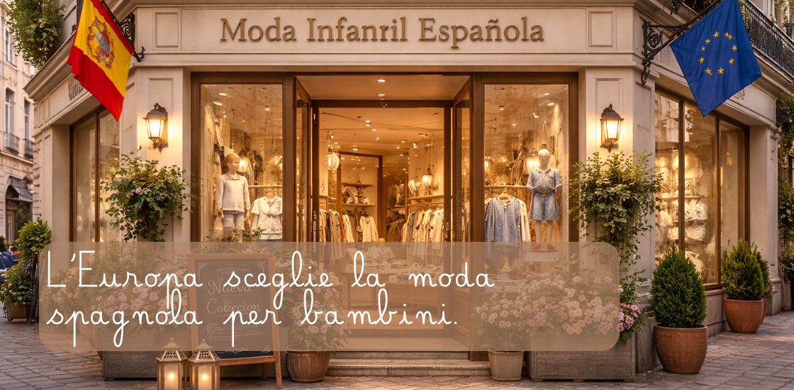 L'Europa sceglie la moda bambini spagnola