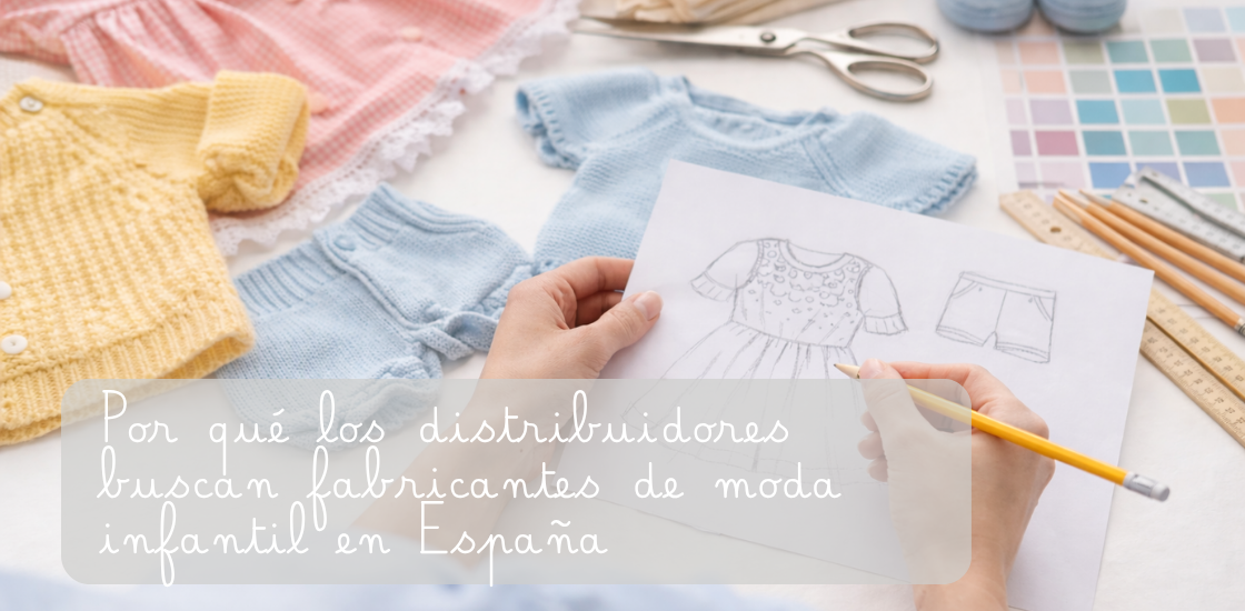 fabricantes moda infantil España distribución europea